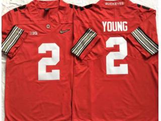 Ohio State 2 Chase Young College Football Jersey Limited Red