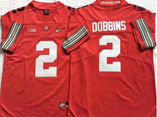 New Ohio State 2 J.K. Dobbins Limited College Football Jersey Red