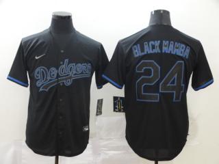 Nike Los Angeles Dodgers 24 Black Mamba Baseball Jersey Black Shadow fans