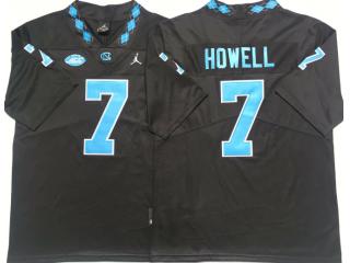 North Carolina 7 Sam Howell Limited College Basketball Jersey Black