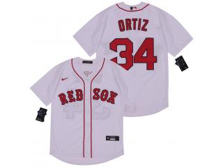 Nike Boston Red Sox 34 David Ortiz Baseball Jersey White Fan