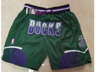 Milwaukee Bucks justdon green pocket pants