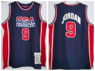 Mitchell & Ness dream team No.9 Jordan Jersey Blue
