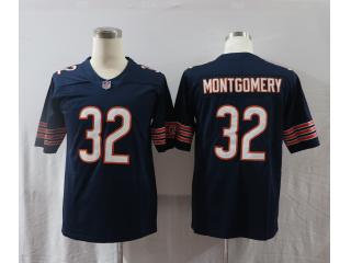 Chicago Bears 32 Will Montgomery Football Jersey Legendary Blue
