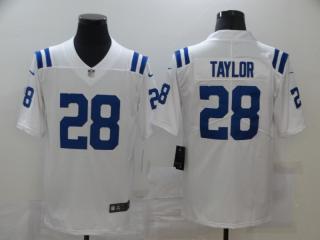 Indianapolis Colts 28 Jonathan Taylor Football Jersey Legend White