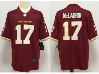Washington Redskins 17 Terry McLaurin Football Jersey Legend Red