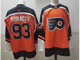 Adidas Philadelphia Flyers 93 Jakub Voracek Ice Hockey Jersey Orange