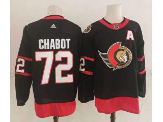 Adidas Ottawa Senators 72 Thomas Chabot Ice Hockey Jersey Black