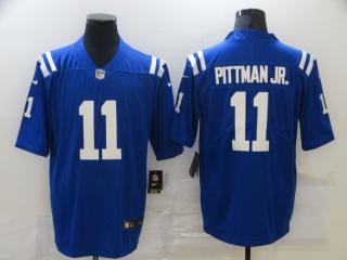 Indianapolis Colts 11 Michael Pittman Jr. Football Jersey Legend Blue