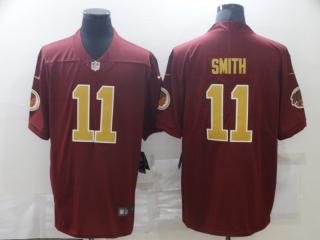Washington Redskins 11 Alex Smith Football Jersey Legend Red