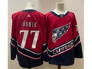 Adidas Washington Capitals 77 T.J. Oshie Ice Hockey Jersey Red