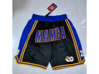 Los Angeles Mamba black gold 8-24 pocket pants