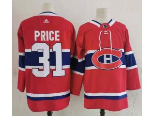 Adidas Montreal Canadiens 31 Carey Price Ice Hockey Jersey Red