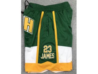 Pocket pants James high school green