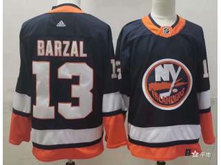 Adidas New York Islanders 13 Mathew Barzal Ice Hockey Jersey Blue