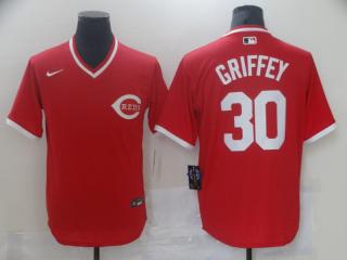 Nike Cincinnati Reds 30 ken Griffey Baseball Jersey Red