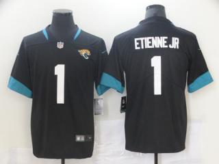 Jacksonville Jaguars 1 Travis Etienne Jr Football Jersey Legend Black