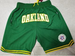 MLB Oakland Athletics 1987 all stars green pocket pants