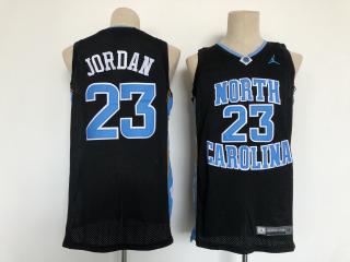 North Carolina 23 Michael Jordan College Basketball Jersey Black