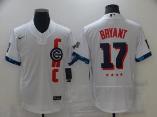 All star Nike Chicago Cubs 17 Kris Bryant Baseball Jersey White