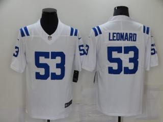 Indianapolis Colts 53 Darius Leonard Football Jersey Legend White