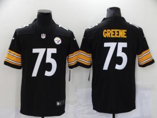 Pittsburgh Steelers 75 Joe Greene Football Jersey Legend Black