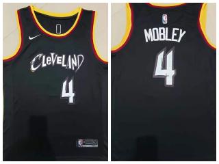 Nike Cleveland Cavaliers 4 Evan Mobley Basketball Jersey Black City Edition