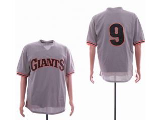 San Francisco Giants 9 Matt Williams Baseball Jersey Gray retro