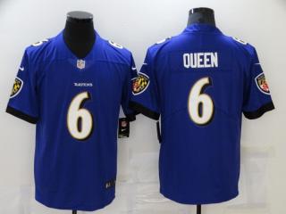 Baltimore Ravens 6 Patrick Queen Football Jersey Limited Purple