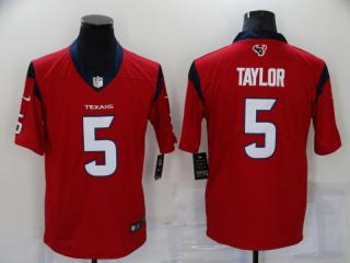 Houston Texans 5 Tyrod Taylor Football Jersey Legend Red