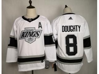Adidas Los Angeles Kings 8 Drew Doughty Ice Hockey Jersey White