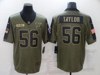 New York Giants 56 Lawrence Taylor Football Jersey New salute