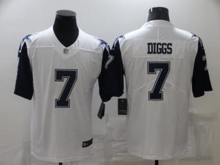 Dallas Cowboys 7 Trevon Diggs Football Jersey White