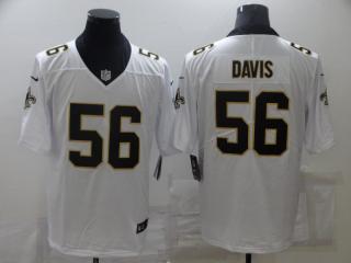 New Orleans Saints 56 DeMario Davis Football Jersey Legend White