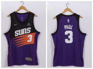 Nike Feinikesi suns 3 Chris Paul Booker Basketball Jersey purple