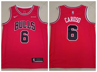 Nike Chicago Bulls 6 Alex Caruso Basketball Jersey Red