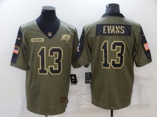 Tampa Bay Buccaneers 13 Mike Evans Football Jersey New salute