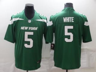 New York Jets 5 Mike White Football Jersey Legend Green