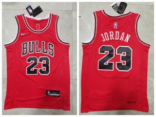 Nike Chicago Bulls 23 Michael Jordan Basketball Jersey Red 75th Anniversary Edition