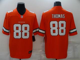 Denver Broncos 88 Demaryius Thomas Navy Orange Color Rush Limited Jersey