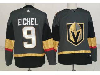 Adidas Classic Vegas Golden Knights 9 Jack Eichel Ice Hockey Jersey Gray