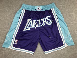 Los Angeles Lakers Purple 75th anniversary pants
