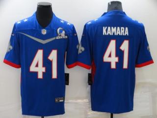 All star New Orleans Saints 41 Alvin Kamara Football Jersey Legendary Blue