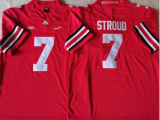 Ohio State 7 C.J. Stroud College Football Jersey Limited Red