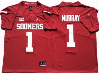 Oklahoma Sooners Jordan 1 Kyler Murray College Football Limited Jersey Red
