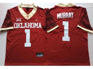 Oklahoma Sooners Jordan 1 Kyler Murray College Football Limited Jersey Red