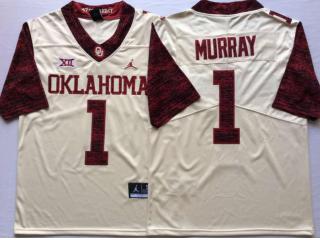 Oklahoma Sooners Jordan 1 Kyler Murray College Football Limited Jersey White