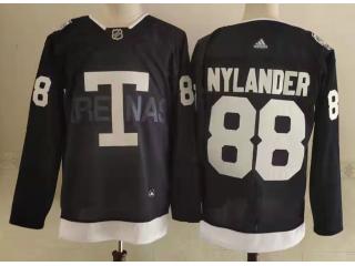Adidas Toronto Maple Leafs 88 William Nylander Ice Hockey Jersey Black