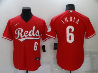Nike Cincinnati Reds 6 Jonathan India Flexbase Baseball Jersey Red