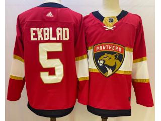 Adidas Classic Florida Panthers 5 Aaron Ekblad Ice Hockey Jersey Red
